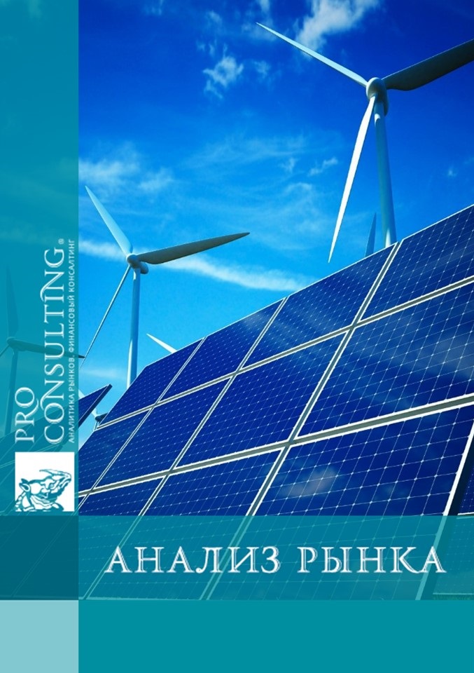 Анализ рынка альтернативной энергетики Украины. 2017 год